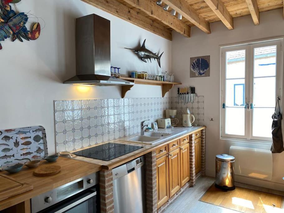 Chez Fanfan, Maison De Pecheur, Coeur De St Valery Saint-Valery-sur-Somme Extérieur photo